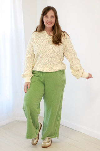 In The Right Place Mineral Wash Pants