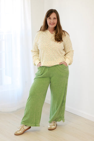 In The Right Place Mineral Wash Pants