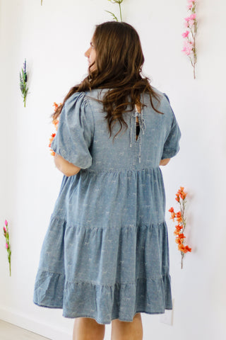 Denim Darling Bow Dress