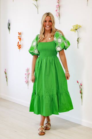 Spring Tea Party Mid Dress