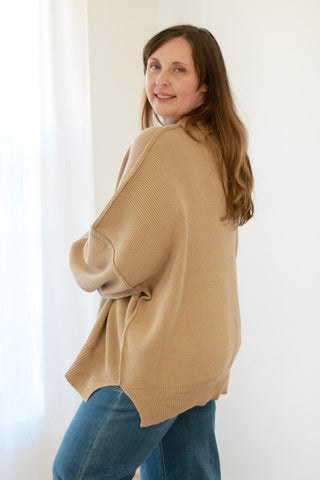 The Way I See It Sweater in Light Mocha