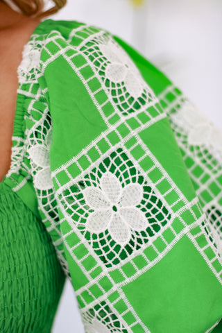 Spring Tea Party Mid Dress