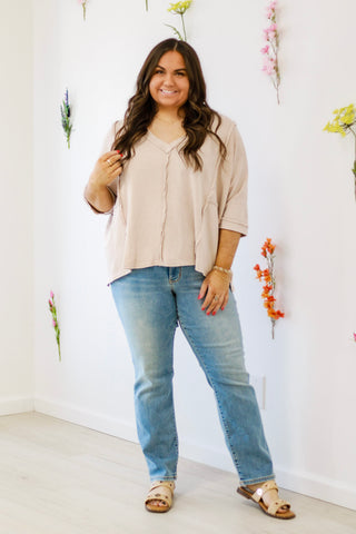 Relax With Me Mineral Wash Top