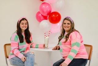 Crush It Striped Sweater