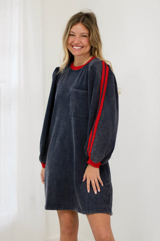 Out & About Mineral Wash Dress