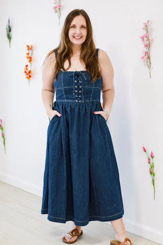 The Edge of Reason Denim Dress