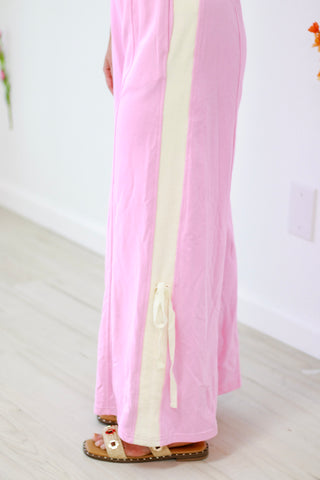 Living My Dreams Jumpsuit in Pink