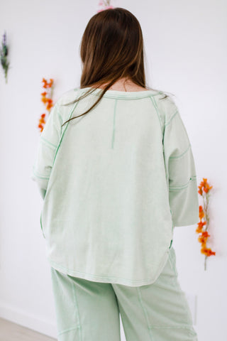 All For You Mineral Washed Top
