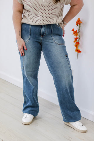 90's Throwback Judy Blue Straight Leg Jeans