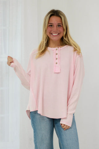 A Nudge to Blush Top