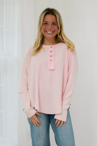 A Nudge to Blush Top