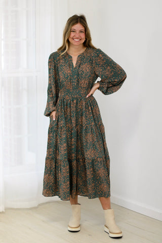 Sunday Morning Favorite Floral Dress