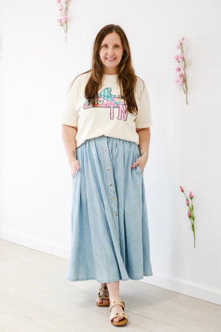 Spring Fashion Days Denim Skirt