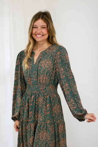 Sunday Morning Favorite Floral Dress