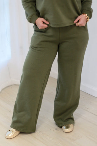 Staying Cozy Light Olive Set