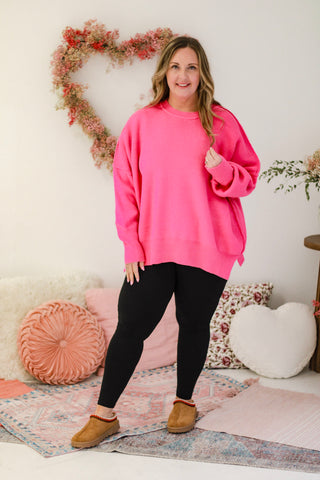 My Valentine Sweater in Pink