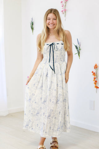 The Flower Girl Midi Dress