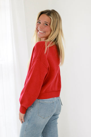 I Heart You Red Sweater