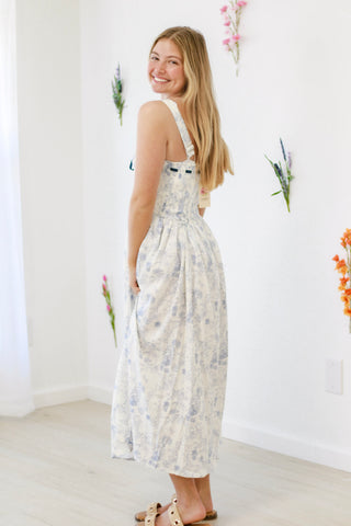 The Flower Girl Midi Dress
