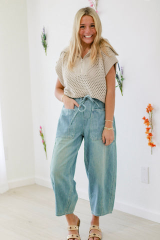 Free Spirit Half-Zip Sweater