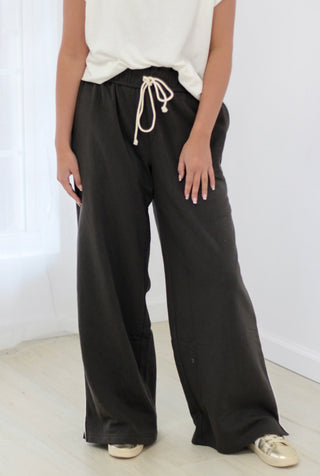 Cozy Up Lounge Pants in Charcoal