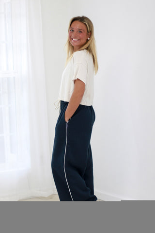 Cozy Up Lounge Pants in Navy