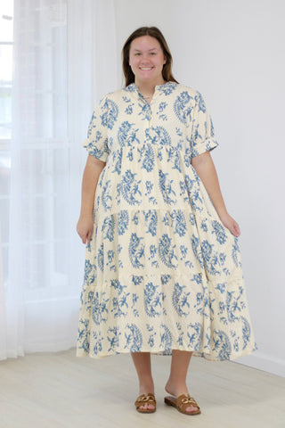 Having an Amazing Time Maxi Dress in Blue