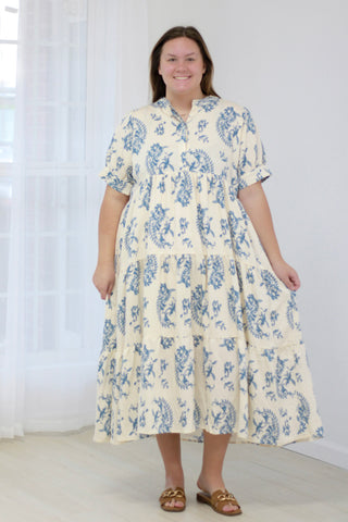 Having an Amazing Time Maxi Dress in Blue