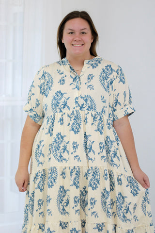 Having an Amazing Time Maxi Dress in Blue