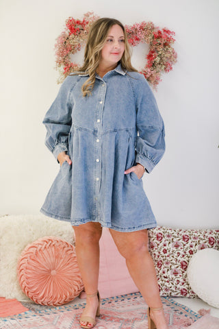 Dare to Dream Denim Dress