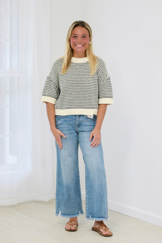 Bound to You Textured Sweater