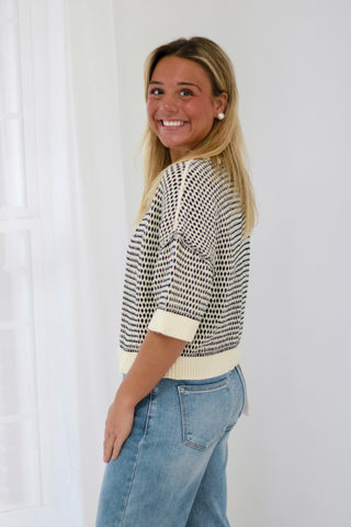 Bound to You Textured Sweater