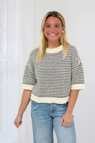 Bound to You Textured Sweater