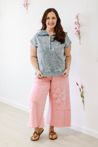 Meeting Halfway Zip Sleeveless Top