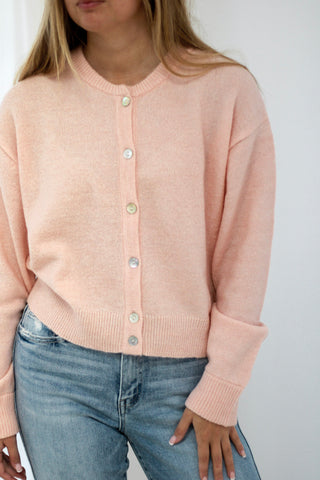 So Sweet on You Button Up Sweater