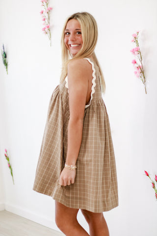 Barn Dance Dress in Cocoa