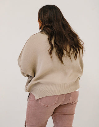 Warm Feelings Here Mocha Sweater