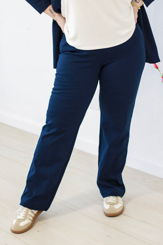 All Business Pants in Navy by Dear Scarlett