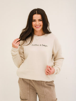 Coffee & Dogs Sweatshirt