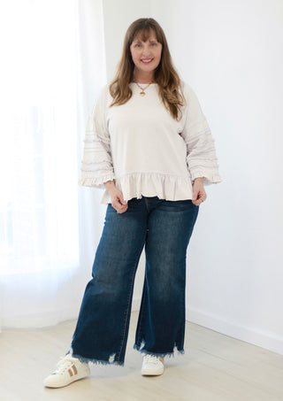 Frilled by You Soft Lilac Top