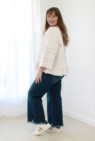 Frilled by You Soft Lilac Top