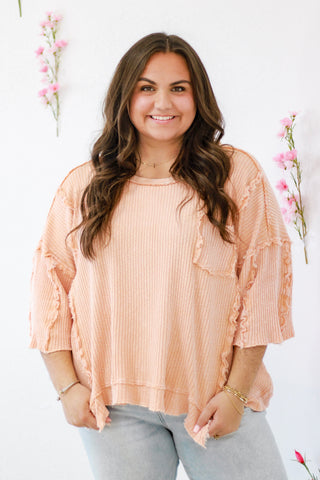 Living My Dream Mineral Wash Top