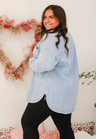 Dare to Dream Light Wash Denim Jacket