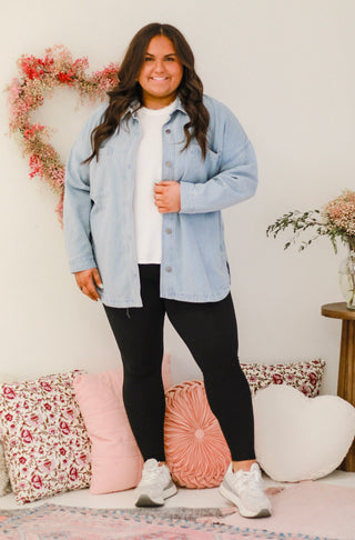 Dare to Dream Light Wash Denim Jacket