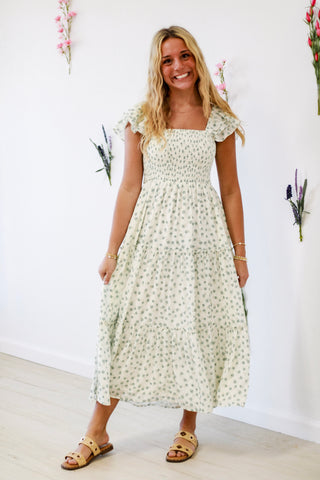 Budding Romance Midi Dress