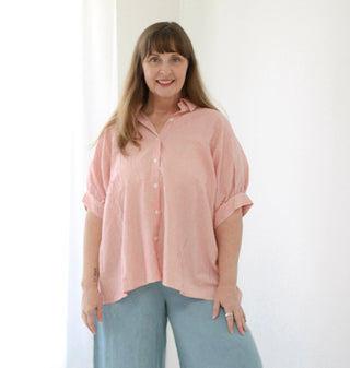 Flow With Me Striped Blouse