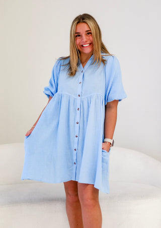 Dreaming of Blue Skies & Sunshine Dress