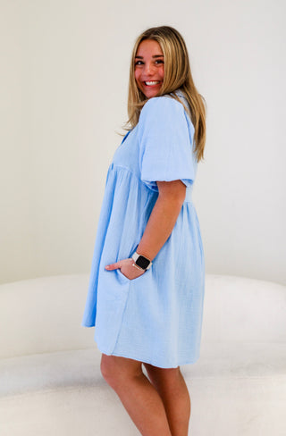 Dreaming of Blue Skies & Sunshine Dress