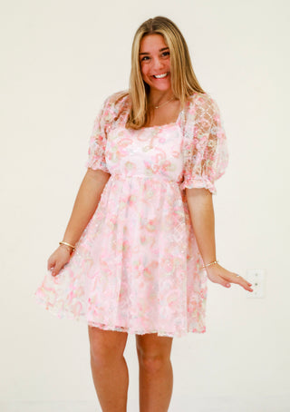 Sweet Sixteen Dress in Pink