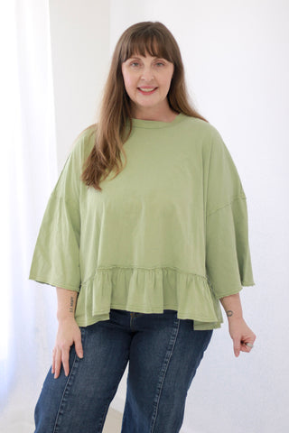 Casual Friday Peplum Top